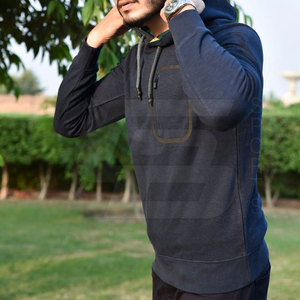 2024 Latest Design Oversize Pullover <b>Hoodies</b> for <b>Men</b> Comfortable Breathable Customized Casual Wear <b>Plain</b> Dyed Puff Winter - Product Image 5