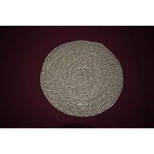 Mantel Individual Redondo de Pasto Marino, Hecho a Mano, Ecológico y Natural, para Decoración de Restaurantes y Hoteles - Product Image 2