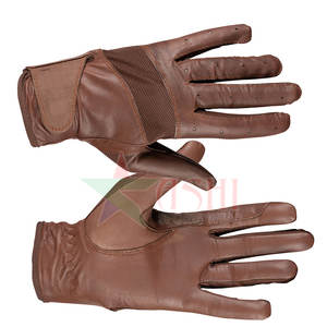 Gants d'équitation en cuir d'hiver avec logo personnalisé, adhérence durable, imperméables, haute qualité pour les sports équestres - Product Image 6
