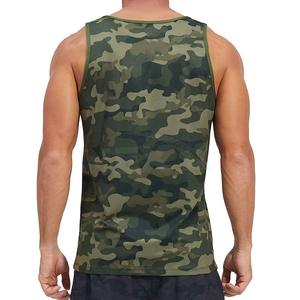 Débardeur de sport pour homme en coton de haute qualité, personnalisé, sans manches, en polyester, pour l'entraînement estival - Product Image 3