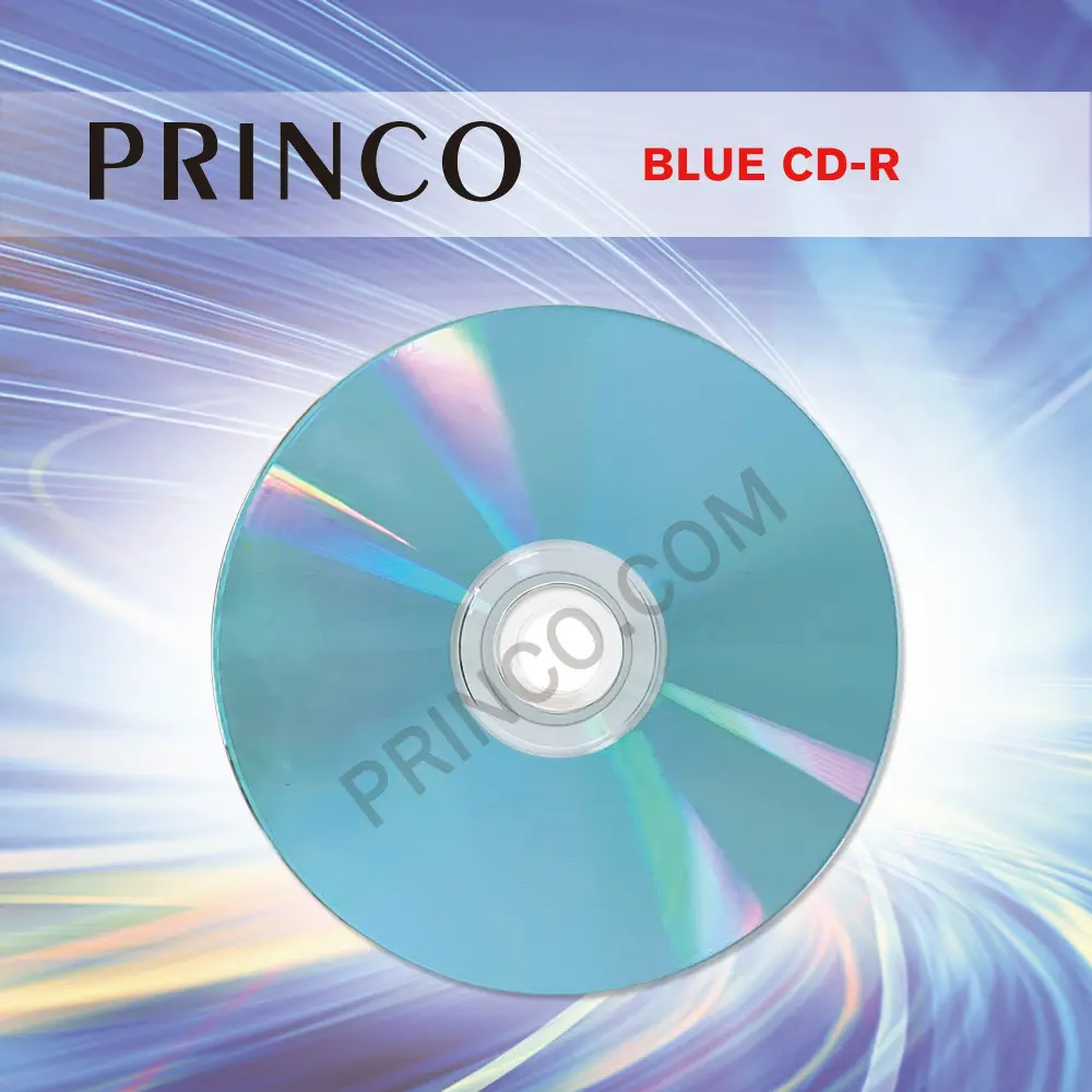 Princo en blanco CD-R 52X 700MB blanco imprimible de inyección de tinta de la duplicación un grado