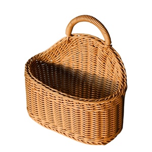 Paniers de rangement multi-usages écologiques en bambou tressé naturel, bacs organisateurs carrés pour étagères, organisateurs de jouets pour placards - Product Image 1