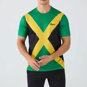 Venta al por mayor haz tu propia camiseta de fútbol logotipo personalizado de talla grande camiseta de fútbol ropa de equipo camiseta de fútbol - Product Image 3