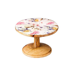 Soporte de pastel de 2 niveles de la mejor calidad, mármol ecológico y madera, nuevo diseño, caja elegante para decoración del hogar, embalado, conveniente para servir postres - Product Image 6