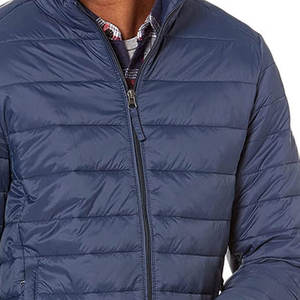 Veste à bulles à motif solide pour hommes vente en gros sur mesure avec veste à bulles respirante 100% coton pour hommes - Product Image 5