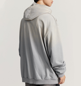 Sudaderas con Capucha Bordadas Unisex 2025, Venta Caliente, Logotipo Personalizado, Talla Grande, Forro 100% Algodón, Diseño Sólido Teñido para Invierno - Product Image 2