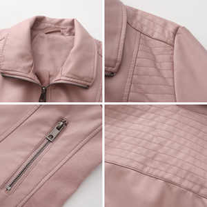 2025 High Quality Genuine Leather <b>Women</b> <b>Jacket</b> Casual Style Custom-Made Ladies Winter Fashion genuine Leather <b>Jacket</b> - Product Image 3