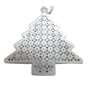 New Arrival Iron Metal Wall Hanging X Mas Decorative White Wash for Home and Christmas Decoration Ornament Handmade Bulk - Product Image 6