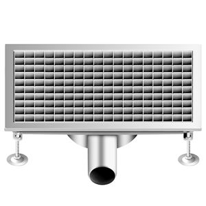 Drenaje de Canalización de Acero Inoxidable - 500x300mm - Perfil Bajo - Salida Lateral - 70mm - Rejilla/Filtro Extraíble - Product Image 4