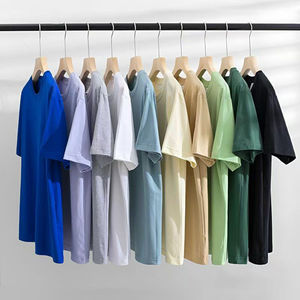 Camiseta de Hombre de Alta Calidad, Lisa, de Poliéster/Algodón, Estilo Hip Hop, Transpirable, de Manga Corta - Product Image 2