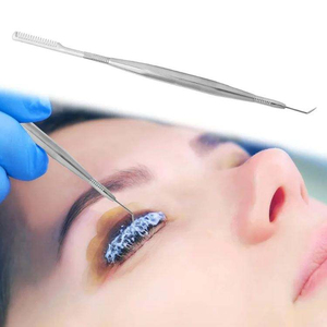 Pinzas Profesionales de Acero Inoxidable para Levantar Pestañas y Cejas, Juego de Herramientas Separadoras, con Logotipo Personalizado, Aislador de Pestañas Postizas - Product Image 5