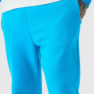 Pantalones de Hombre, Estilo Casual, Corte Recto, Cintura Media, Pierna Ancha, Pantalones Deportivos Elásticos, Estilo Urbano, Lona 100% Algodón - Product Image 4