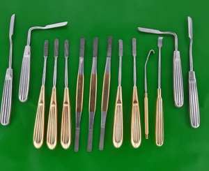 ชุดเครื่องมือยกคิ้ว15ชิ้นพร้อมที่ดึงจมูกเครื่องมือทำศัลยกรรมพลาสติกด้วยมือทำจากสเตนเลสสตีล - Product Image 6