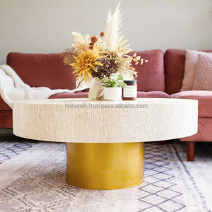 Mesa de consola de perlas madre para el hogar, mesa moderna OEM hecha a mano por el fabricante de Vietnam, muebles de lujo, la mejor opción - Product Image 6