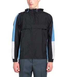 Veste coupe-vent pour homme vintage à fermeture éclair, légère, 100% polyester, avec poche avant, streetwear personnalisé - Product Image 3