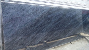 กระเบื้องหินแกรนิตสีน้ำเงิน vizag หินธรรมชาติพรีเมี่ยมดีไซน์ทันสมัยพื้นผิวขัดมันสำหรับห้องนั่งเล่นพื้นในห้องน้ำแผ่นใหญ่ - Product Image 6