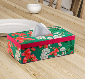 Caja de pañuelos impresa en madera de alta calidad estilo rectangular decorativo impreso respetuoso con el medio ambiente para el hogar para la sala de estar - Product Image 4