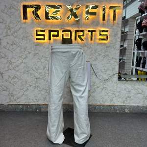 High Quality Wholesale Price Men's Casual Sweatpants Wholesale <b>Thermal</b> Fleece Lined Joggers Winter Thick Woolen <b>Pants</b> Mid Flat - Product Image 2