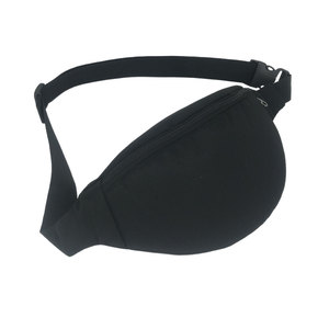 Riñonera negra de buena calidad duradera a la moda 2024 de poliéster para hombre riñonera con logotipo personalizado hecho en Vietnam - Product Image 1