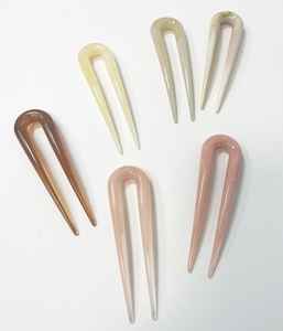 Pasador de Pelo en Forma de U al por Mayor, Accesorio para el Cabello Duradero y Elegante, Diseño Metálico Elegante, Uso Profesional en Salón, Versátil para Uso Diario - Product Image 1