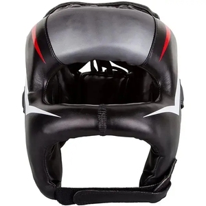 Protège-tête de boxe en cuir personnalisé en gros-FITME SPORTS Brand Respirant Durable MMA Training Adult Use Dernier modèle - Product Image 6