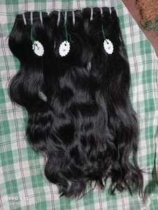 100% Paquetes de cabello virgen de templo indio crudo Extensiones de cabello de un solo donante natural sin procesar para venta al por mayor - Product Image 6