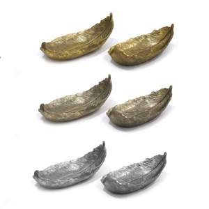 Plateau de service en métal de forme rectangulaire Plateau de designer fait à la main de belle qualité Plateau de service en métal fantaisie de table élégant classique - Product Image 3