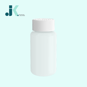 Vietnam Manufacturer HDPE Syrup <b>Bottle</b> <b>100</b> <b>ml</b> Square with CR Lid White Transparent Best Price Vietnam Manufacturer M0781 - Product Image 2