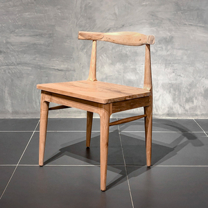 Sillas de comedor de teca sólida asequibles para cafés, hoteles, resorts y restaurantes, cómodas, elegantes y elegantes - Product Image 2