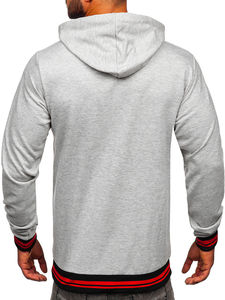 เสื้อฮู้ดลายแมงมุมของผู้ชายเสื้อมีฮู้ดขนแกะขนาดใหญ่400 GSM พิมพ์ลายได้ตามต้องการ - Product Image 2