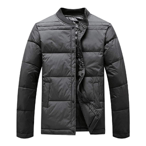 Bomber Hommes Doudounes Fabricant OEM Conception Coupe-Vent Respirant Causal Street Wear Manteau De Mode Rembourré Hommes Doudoune Veste - Product Image 4