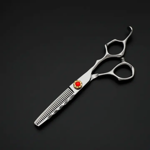 Ciseaux de coiffure rasoir peigne pochette amincissement cisailles ensemble Salon acier inoxydable beauté ciseaux - Product Image 3