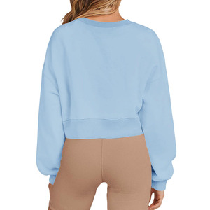 Ropa de calle informal, sudadera transpirable para mujer, sudaderas con capucha de manga larga con estampado personalizado para mujer, sudaderas con capucha de lavado ácido para mujer - Product Image 6
