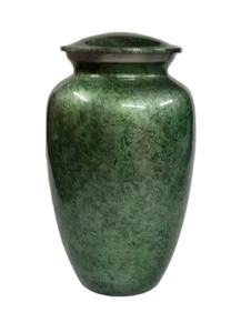 Urne funéraire en pierre de marbre vert, Urnes en marbre pour cendres, Urnes de crémation classiques vertes pour adulte - Product Image 4