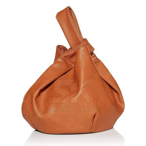 Wholesale <b>Women</b> Solid Color PU Leather Hobo Bag Casual <b>Large</b> Capacity Single Shoulder <b>Handbag</b> - Product Image 4