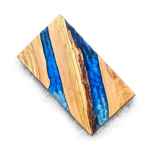 Nouveau Style Résine Designer Rectangle Bois À Découper Service Planche À Découper Résine Époxy Planche À Découper pour La Décoration Intérieure et Cadeau But - Product Image 5