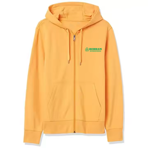Sudadera con capucha de otoño e invierno de alta calidad Casual 100% algodón polar sólido cremallera Sudadera con capucha transpirable hombres cremallera sudaderas 330 GSM - Product Image 1