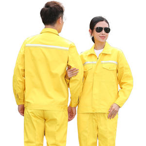 Venta al por mayor de ropa de trabajo resistente al fuego ropa de seguridad ignífuga reflectante alta visibilidad ropa de trabajo de manga larga Fr overol - Product Image 4