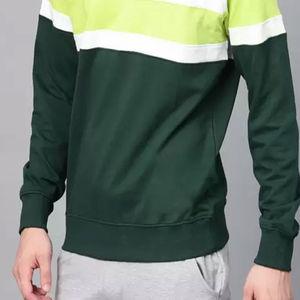 Sudadera de Cuello Redondo al por Mayor, Nueva, OEM, Gruesa, 100% Algodón, con Logotipo Personalizado, Sudadera Extra Grande para Hombre - Product Image 5