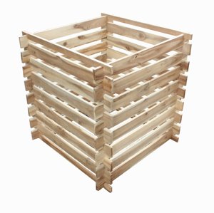 New design Wooden Garden Leaf Compost Bin