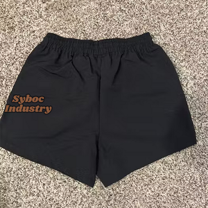 กางเกงขาสั้นตาข่ายสำหรับผู้ชายกางเกงขาสั้นสำหรับใส่วิ่งกีฬากางเกงขาสั้นผ้าโพลีเอสเตอร์100% ดีไซน์ซับลิเมชันฤดูร้อน - Product Image 4