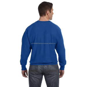 Logo personnalisé imprimé surdimensionné coton polaire ras du cou sweat-shirt pour hommes pour les activités de plein air d'hiver conception vierge pour personnalisé - Product Image 5