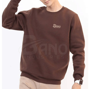 Design personnalisé Sweat-shirt pour homme de haute qualité en molleton de coton épais pour une tenue décontractée pour la saison d'automne en solde - Product Image 1