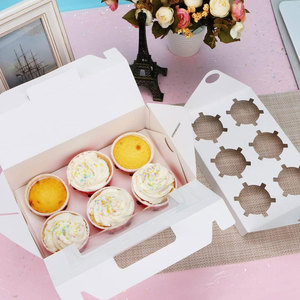 Custom Rigid Food <b>Cookies</b> Takeaway <b>Gift</b> Packaging <b>Box</b> with Transparent Window Durable Kraft Paper <b>Box</b> Bakery Snacks Desserts - Product Image 6