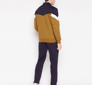 Nueva moda 2025 trajes de jogging personalizado poliéster pulóver con capucha personalizado Jogger sudaderas 100% algodón chándal conjunto para hombres - Product Image 2