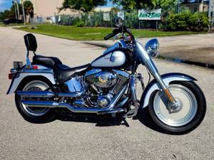 Motocyclette Harley-Davidson Fat Boy d'occasion à bas prix, modèle 2002, à vendre - Product Image 4