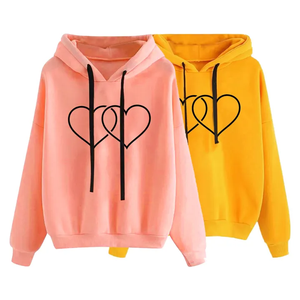 ชุดเสื้อมีฮู้ดของผู้หญิงผ้าฝ้าย100% สำหรับผู้หญิงชุดเสื้อมีฮู้ดแบบกำหนดเองระบายอากาศได้ดีสินค้ามาใหม่ - Product Image 6