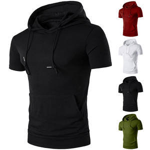 Camiseta de gimnasio al por mayor, camiseta de compresión de gimnasio con logotipo personalizado para hombre, camiseta ajustada, camiseta informal para hombre - Product Image 1