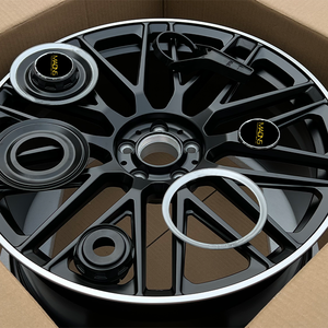 Mons 8123f 18/19/20/21/22/23 इंच 5-112 स्टॉक जाली पहियों के लिए जाली पहियों - Product Image 2