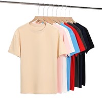 OEM Logo personnalisé broderie unisexe goutte épaule t-shirt manches trois quarts coupe ample grande taille Couple style haut d'été t-shirt